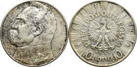 II Republic of Poland, 10 zloty 1934 Pilsudski R