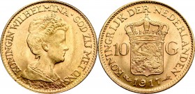 Netherlands, 10 gulden 1917