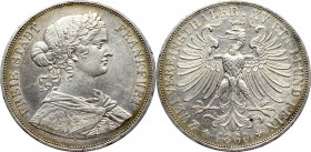 Germany, Frankfurt, 2 Vereinsthaler 1860