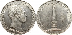 Russia, Nicholas I, Commemorative Ruble 1839, unveiling of the monument