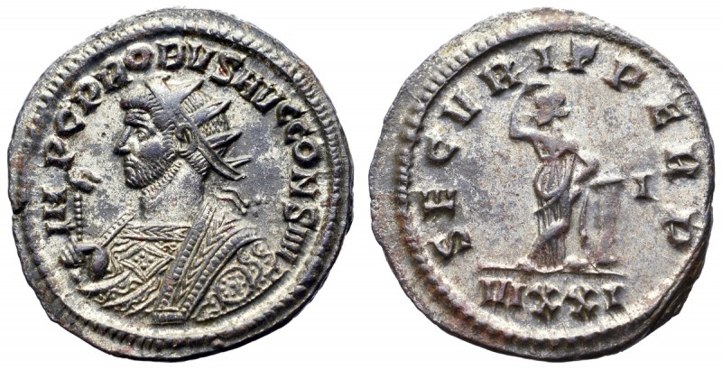 Roman Empire, Probus, Antoninian Ticinum - rare CONS Rare and desirable dated co...