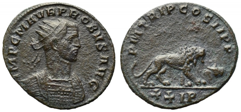 Roman Empire, Probus, Antoninian Siscia - rare lion Very rare and desirable reve...