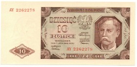 PRL, 10 złotych 1948 AY