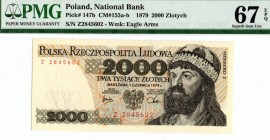 PRL, 2000 złotych 1979 Z - PMG 67EPQ