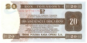 Pewex, 20 dolarów 1979 HH