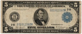 USA, 5 dollars 1914