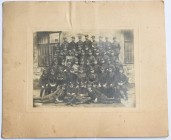 II RP, Fotografia oficerów w tym legionista z klamrą