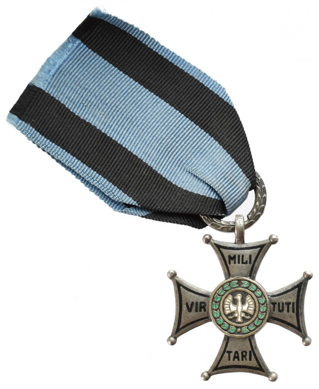 PRL, Krzyż Srebrny Orderu Wojennego Virtuti Militari - prod. Moskwa Wyśmienity e...