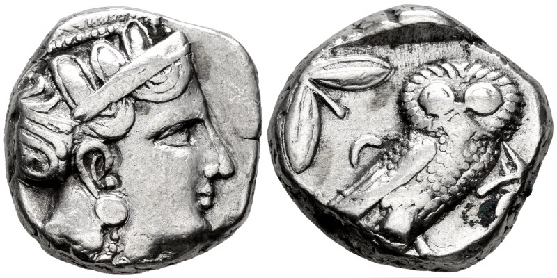 Attica. Athens. Tetradrachm. 454-404 BC. Eastern imitation. (Sng Cop-31). (Kroll...