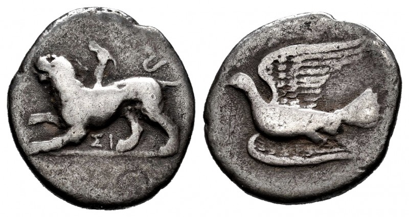 Peloponnese. Sikyon. Triobol. 320-280 BC. (Bmc-111). (Bdc-Peloponnesos 303.5). A...