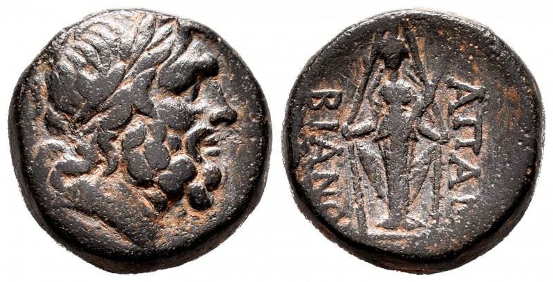 Phrygia. Apameia. AE 20. 88-40 BC. (Sng Cop-172). Ae. 10,12 g. Attalos, son of B...