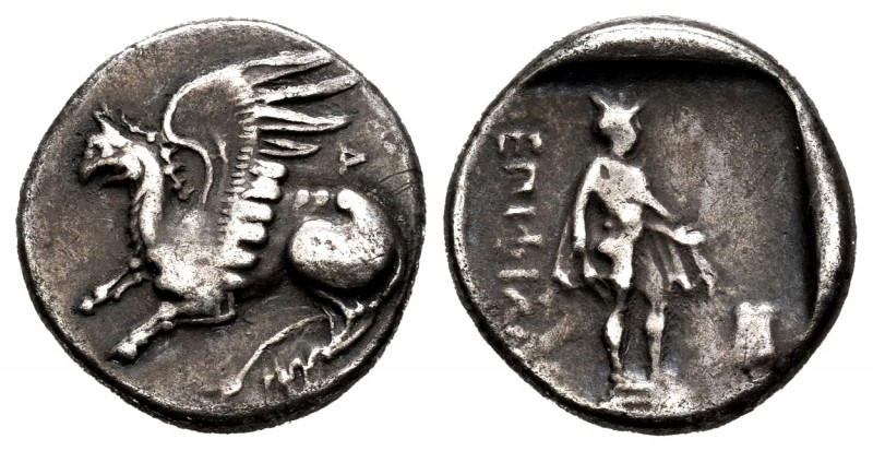 Thrace. Abdera. Tetrobol. 385-375 BC. Magistrate Philaios. (Sng Cop-337). (May, ...