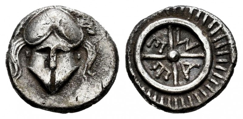 Thrace. Mesembria. Diobol. Century VI BC. (SNG BM Black Sea-268/271). (Topalov, ...