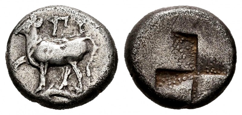 Thrace. Byzantion. Hemidrachm. 340-320 BC. (SNG Stancomb-2). (Schönert-Geiss-236...