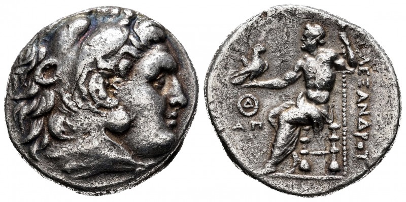 Thrace. Alexander III, "The Great". Tetradrachm. 280-225 BC. Odessos. (Price-114...