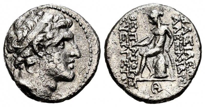 Seleukid Kingdom. Alexander I Balas. Drachm. 151-149 BC. Antioch on the Orontes....