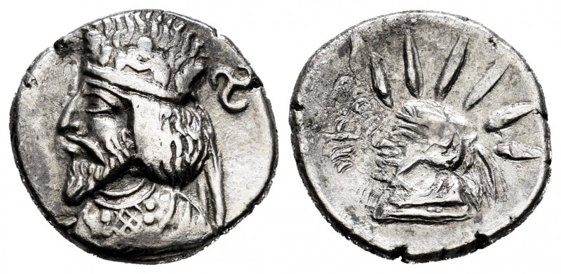 Kings of Persis. Ardaxšir, Artaxerxes III. Drachm. Century I-II AD. Persepolis. ...