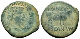 Cascantum. Time of Tiberius. Unit. 14-36 BC. Cascante (Navarra). (Abh-691). (Acip-3157). Ae. 10,08 g. VF. Est...150,00. 


SPANISH DESCRIPTION: Cas...