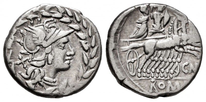 Gellius. Cnaeus Gellius. Denarius. 138 BC. Rome. (Ffc-740). (Craw-232). (Cal-610...