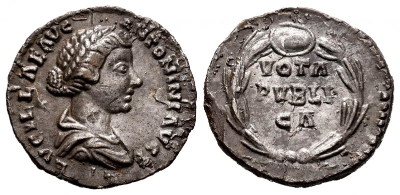 Lucilla. Denarius. 164-169 AD. Rome. (Ric-791). (Bmcre-329). (Rsc-98). Anv.: LVC...