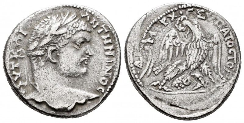 Caracalla. Seleucis and Pieria. Tetradrachm. 215-217 AD. Damascus. (Prieur-1206)...