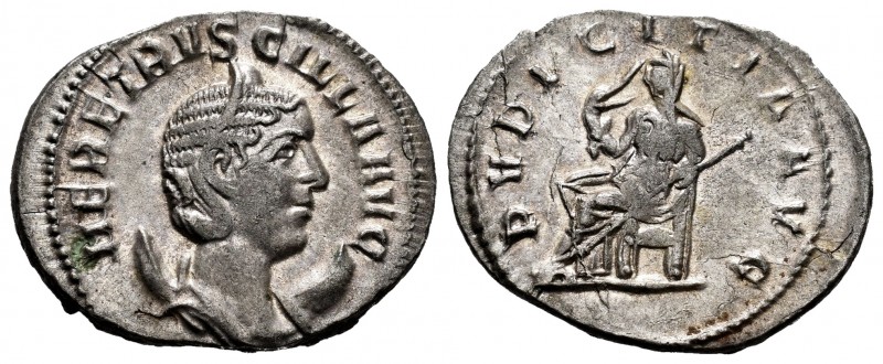 Herennia Etruscilla. Antoninianus. 250 AD. Rome. (Ric-59b). (Rsc-19). Anv.: HER ...