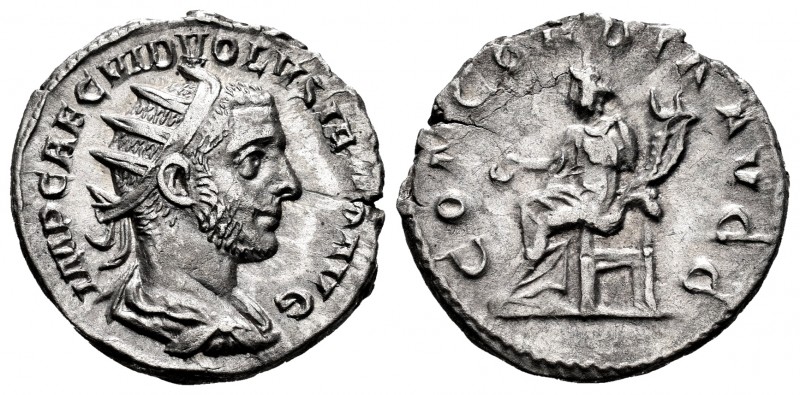 Volusian. Antoninianus. 251-253 AD. Rome. (Ric-IV 168). (Rsc-25). Anv.: IMP CAE ...