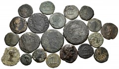 Lot of 21 Iberian bronze of various mints and values, Kastilo-Castulo, Carmo, Obulco, Cartagonova, Turiasu, etc. TO EXAMINE. F/Almost VF. Est...300,00...