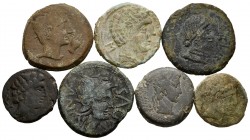 Lot of 7 different bronzes from Hispania Antigua. TO EXAMINE. F/Almost VF. Est...150,00. 


SPANISH DESCRIPTION: Lote de 7 bronces diferentes de Hi...