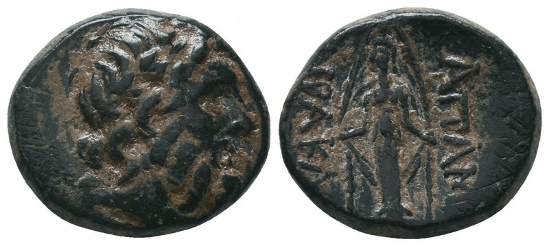 Bronze Æ
Phrygia, Apamea, 133-48 BC
20 mm, 6,7 g