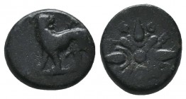Bronze Æ
Ionia, Miletos, c. 259-246 BC
13 mm, 2,2 g