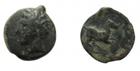 Bronze Æ
Sicilia, Eryx, c. 330-260 BC
15 mm, 3,91 g
