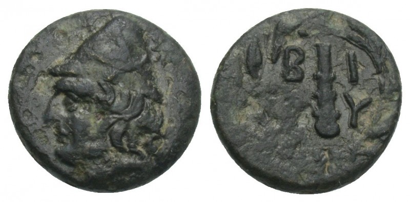 Bronze Æ
Troas, Birytis c. 400-300 BC
11 mm, 1,20 g