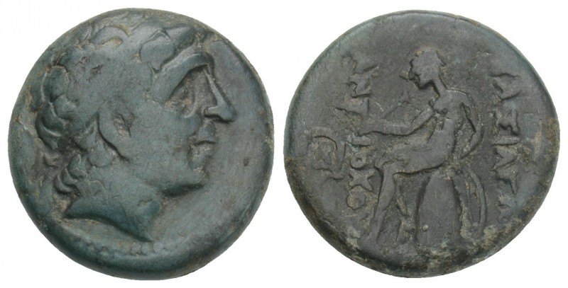 Bronze Æ
Antiochos I Soter 281-261 BC, Diademed head of Antiochos I to right / ...