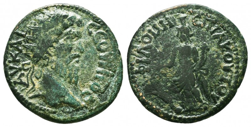 Bronze Æ
Phrygia, Philomelium. Septimius Severus (193-211). Ae. Hadrianus, magi...