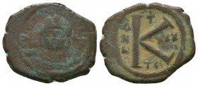 ½ Follis Æ

Justinian I (527-565)
22 mm, 5,8 g