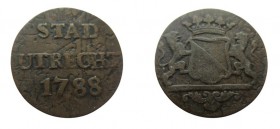 Duit
Utrecht, 1788
23 mm, 2,78 g