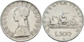 500 Lire
Italy, Rom, Silver 835
29 mm, 11 g
KM#98