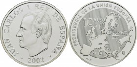 10 Euro AR
Spanien, Presindencia de la Union Europea, 2002
27 g