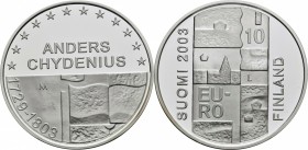10 Euro AR
Finnland, Anders Chydenius, 2003
27 g