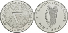 10 Euro AR
Ireland, Sir William Rowan Hamilton, 2005
28 g