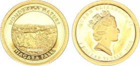 1 Dollar AV
Tuvalu, Niagara Falls, Gold 999/1000, 2009
11 mm, 0,5 g