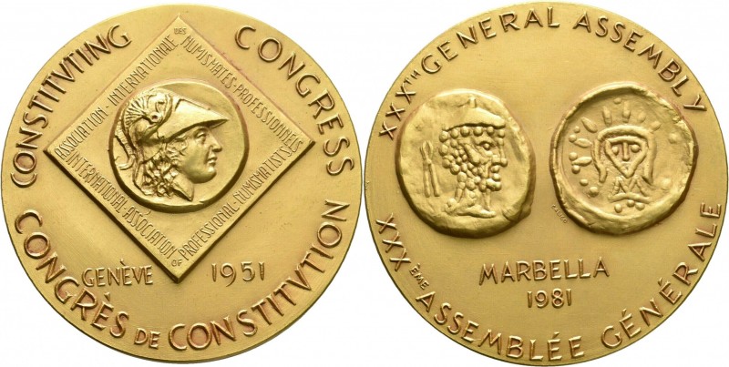 Medal
Bronze, International association of professional numismatics, Geneve 195...