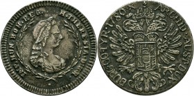 Medal
Tin Medal, Maria Theresia, Draped bust right within wreath / coat of arms, XX century
28 mm, 3,8 g