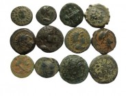 Lot of 12 Greek Coins, SOLD AS SEEN, NO RETURN