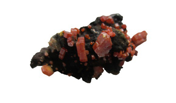 Vanadinite, Mibladen, Morocco