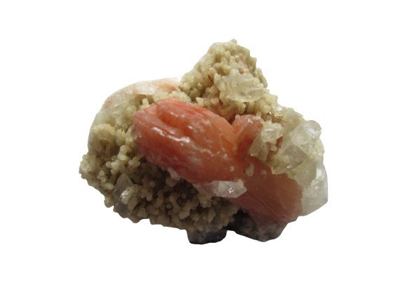 Apophylite and Stilbite, India,