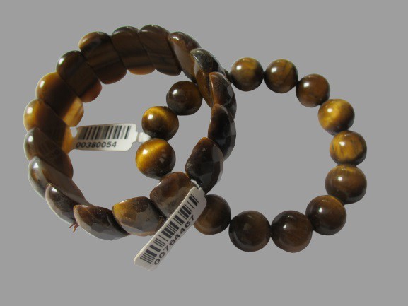 Two Bracelets Tiger Eye