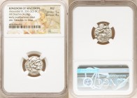 MACEDONIAN KINGDOM. Alexander III the Great (336-323 BC). AR drachm (15mm, 4.24 gm, 6h). NGC AU 5/5 - 4/5. Posthumous issue of Lampsacus, ca. 301-296 ...