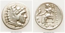 MACEDONIAN KINGDOM. Alexander III the Great (336-323 BC). AR drachm (17mm, 4.29 gm, 11h). VF. Lifetime issue of Miletus, ca. 325-323 BC. Head of Herac...